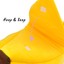 thumbnail 4 - Banana Shape Cat Nesting Bed Pet Kitten House Kennel Warm Sofa Sleeping Cave XL