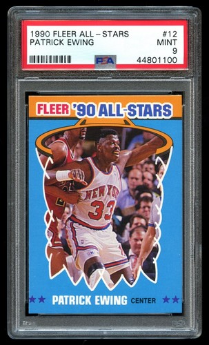 1990-91 Fleer All-Star Basketball Complete Set #1-12 - ALL PSA 8 & 9 - Picture 24 of 24