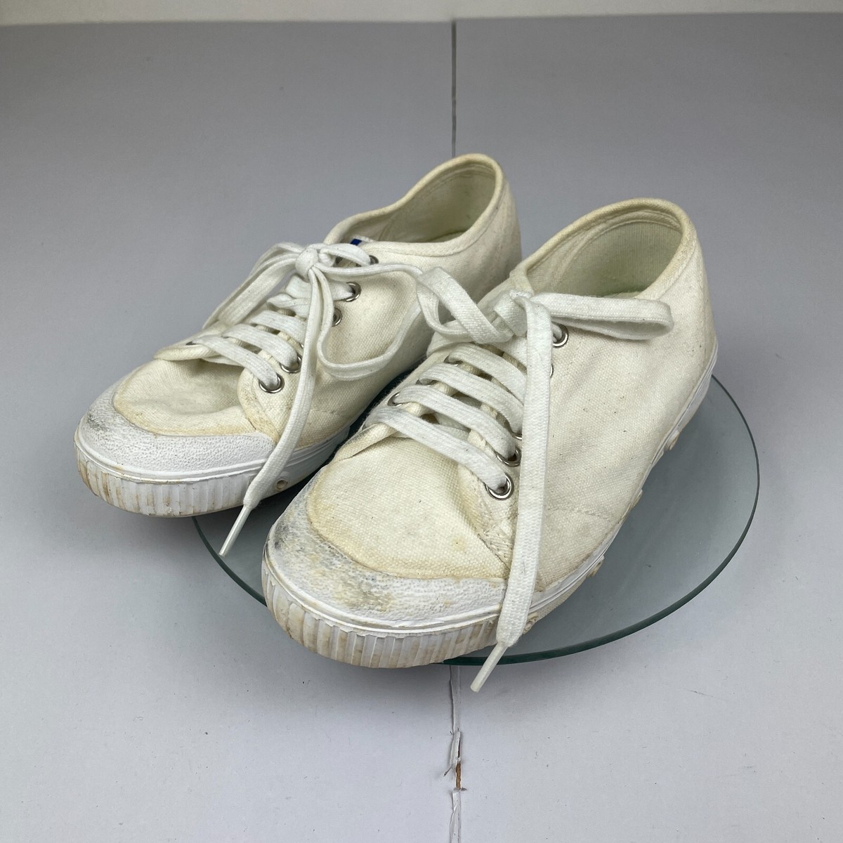 Spring Court Trainers 37 Beige Shoes Womens Casual Canvas
