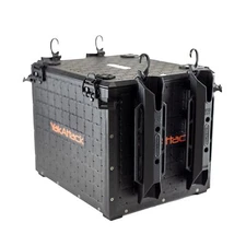 YakAttack BlackPak Pro Kayak Fishing Crate - Includes 4 Attachable Fishing Ro...