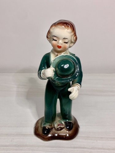 Vintage Josef Originals COURTING BOY w/ Green Tuxedo Replacement Figure Japan - Picture 2 of 19