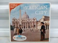 Vatican City View-Master 3d Nations of the World 3 Reel Packet - No Booklet