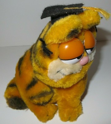graduation cat plush