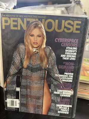 Penthouse March 1999 Leah Maree Willis, David Wells, Heavy Metal 