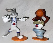 Vintage Space Jam Bugs Bunny TAZ Tasmanian Devil Figures Michael Jordan Movies