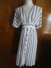 Lulus women's multicolor striped summer dress Small