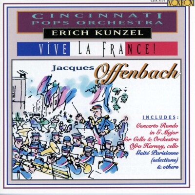 Vive La France! KUNZEL,ERICH / CINCINNATI POPS audioCD Used - Very Good