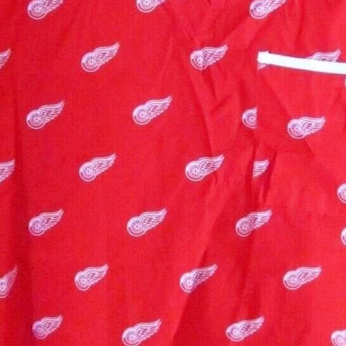 Top de bolsillo de hockey cuello en V unisex DETROIT REDWINGS ~ tamaño mediano o pequeño - Imagen 2 de 2