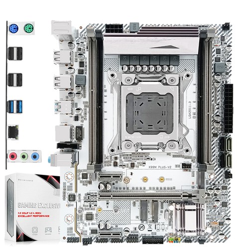Placa madre X99 LGA 2011-3 DDR3/DDR4 RAM SATA/NVME M.2 se adapta a Xeon E5 V3 y Core i7 - Imagen 2 de 12