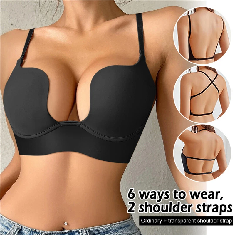 Wholesale padded bra transparent straps For Supportive Underwear