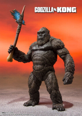 Godzilla Vs. Kong 2021 Kong S.H. MonsterArts Figure 0821BA02