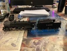 Vintage 2-8-2 Missouri Pacific Steam Loco With Tender Untested Unbranded