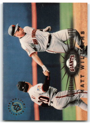 1995 Stadium Club #99 Matt Williams Virtual Reality San Francisco Giants 3AB2