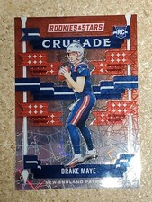 Drake Maye 2024 Rookies & Stars Crusade Longevity Parallel #C-DME Patriots RC