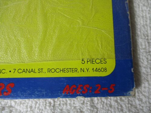 JAYMAR PRESCHOOL INLAID TRAY PUZZLE PEPPERMINT PUPS AND CANDY CUBS - Picture 4 of 4