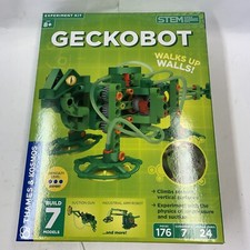 Thames & Kosmos Geckobot STEM Experiment Kit Build a Wall-Climbing Robot & 6 New