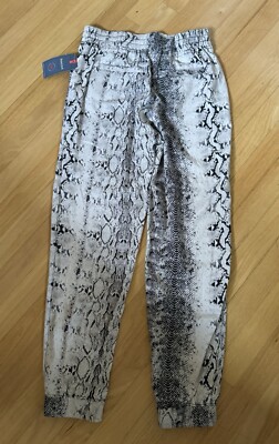 Rewind Brand Women s Snake Pattern Pants Size Small NEW w/Tags