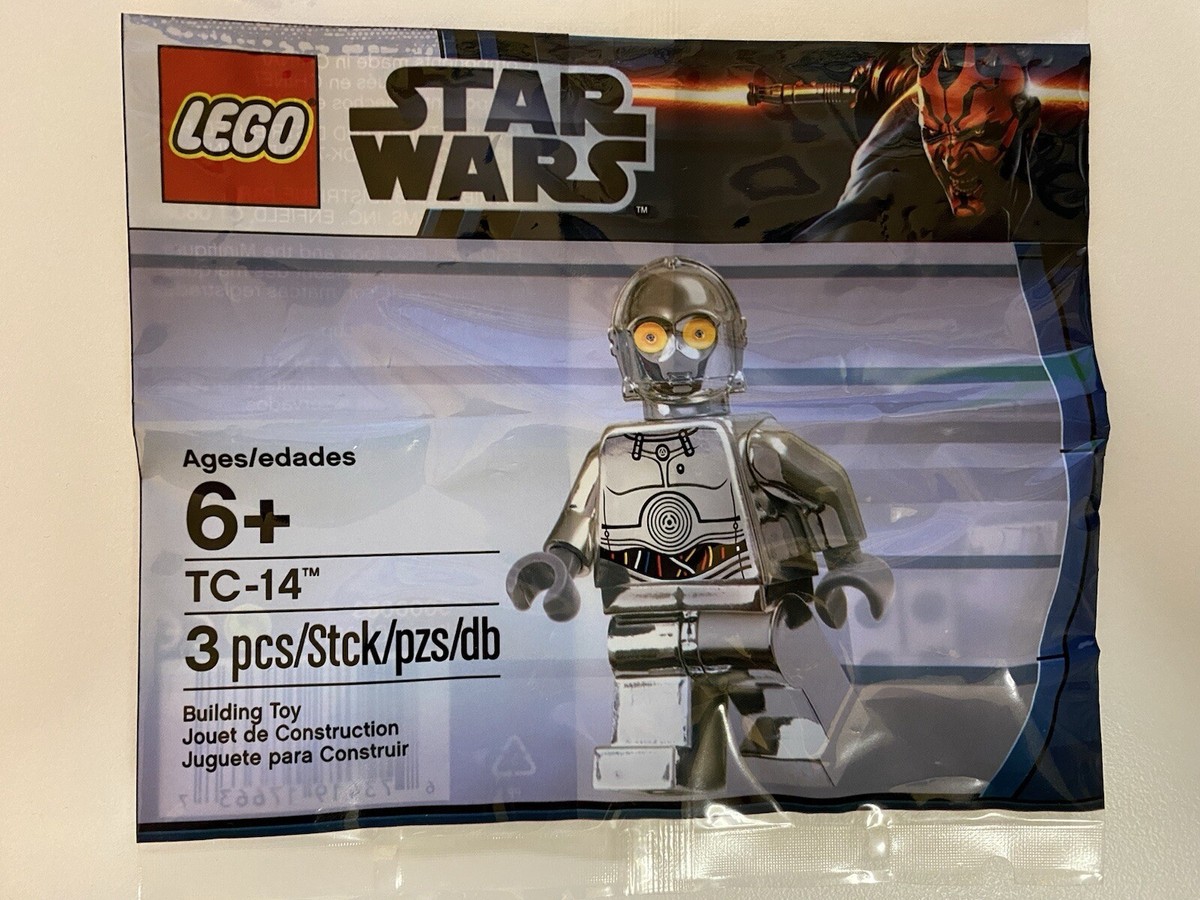 Lego Star Wars TC-14 Chrome Droid — Polybag 5000063 — New, Sealed | eBay