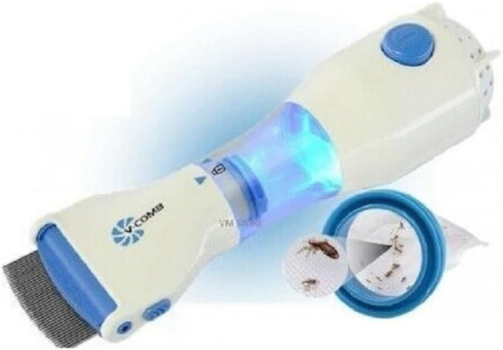 openspaceshop Pettine Led Elettrico Aspira Elimina Pidocchi Lendini E Uova Capel
