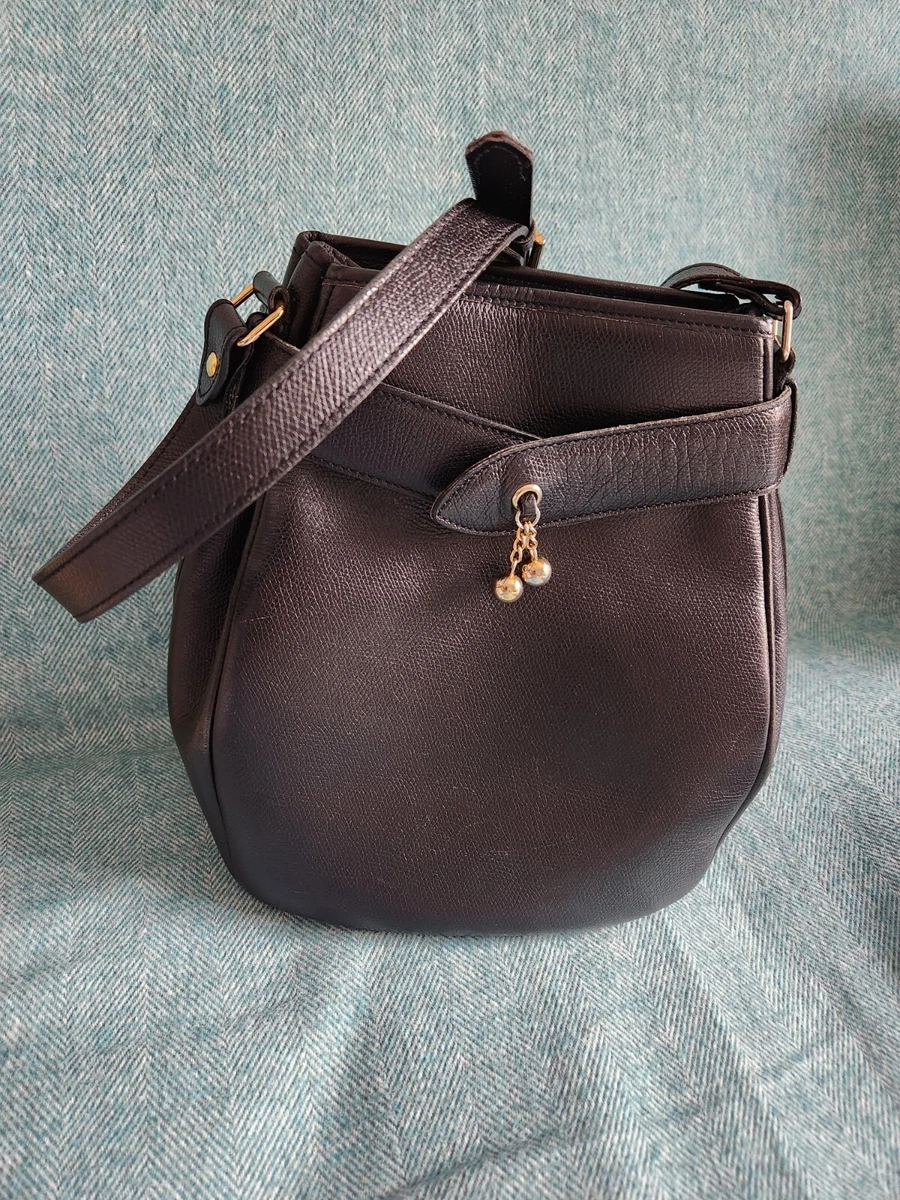 Didier Lamarthe purse bag black leather France
