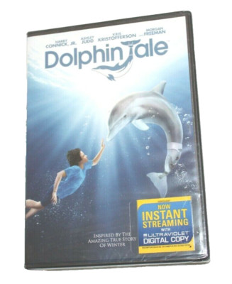 Dolphin Tale DVD 2011 Harry Connick Jr Ashley Judd Morgan Freeman