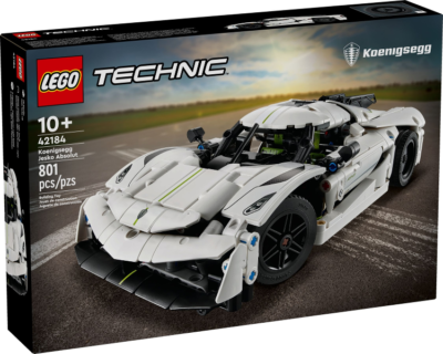 ひー Lego Technic 42184 - Koenigsegg Jesko Absolut White Hypercar NEW