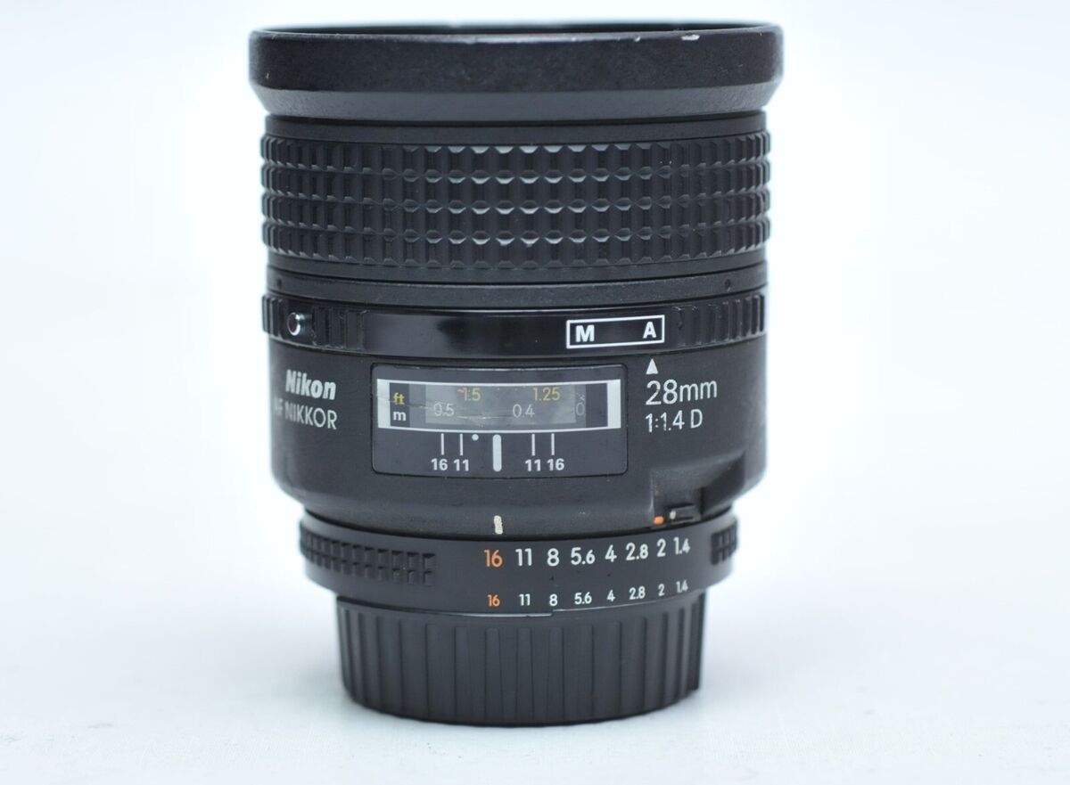 Nikon AF Nikkor 28mm f/1.4 D Aspherical Lens *AS IS* | eBay Nikon AF Nikkor 28mm f/1.4 D Aspherical Lens *AS IS* | eBay