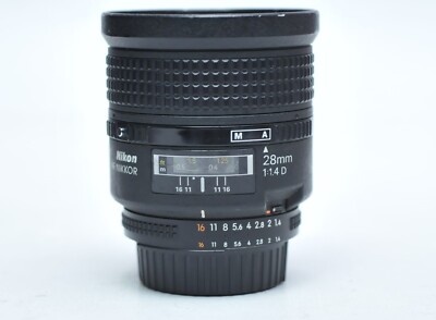 Nikon AF Nikkor 28mm f/1.4 D Aspherical Lens *AS IS* | eBay Nikon AF Nikkor 28mm f/1.4 D Aspherical Lens *AS IS* | eBay