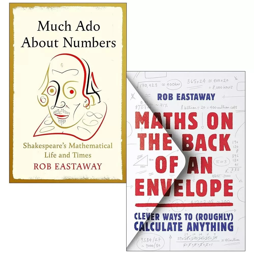 Rob Eastaway Unisex Collection 2 Books Set (Much Ado About Numbers & Maths On The Back Of An Envelope) - Image 3