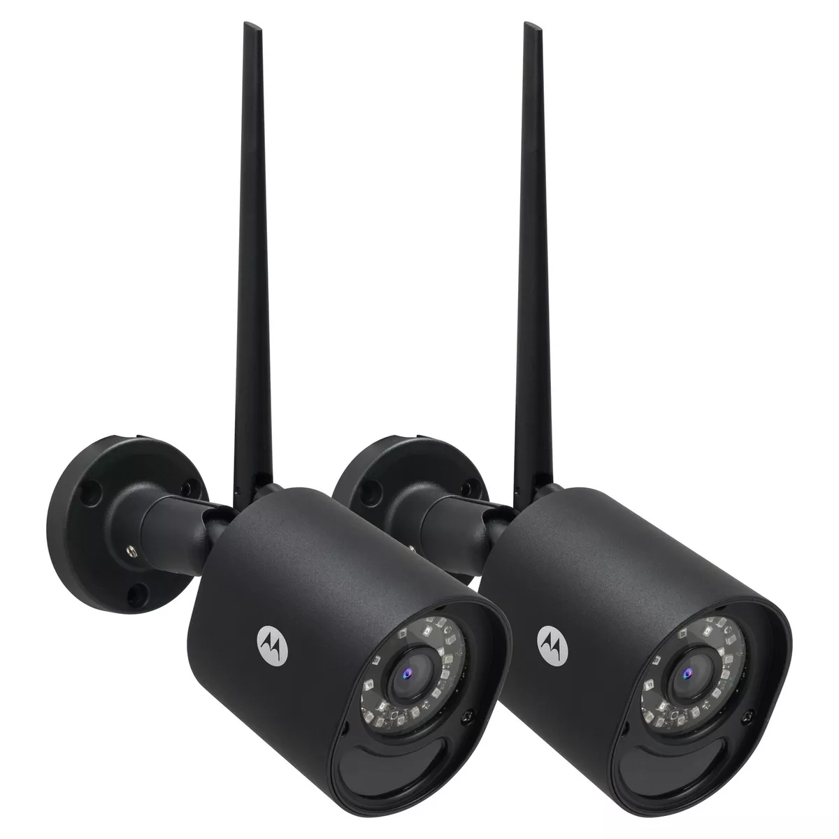 Motorola FOCUS72 2 Smart HD Outdoor Video Camera 2 pack eBay
