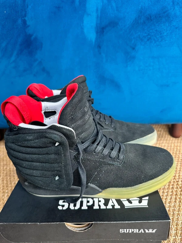 Supra Skytop IV Black/Grey-Clear s99000 42,5 en très très bon état - Photo 4/4