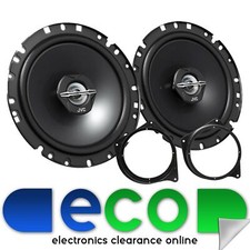 JVC 16cm 6.5 Inch 600 Watts 2 Way Front Door Speakers For Seat Ibiza MK2 1999-14