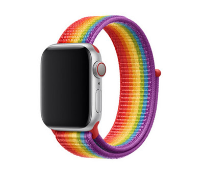 rainbow watch band
