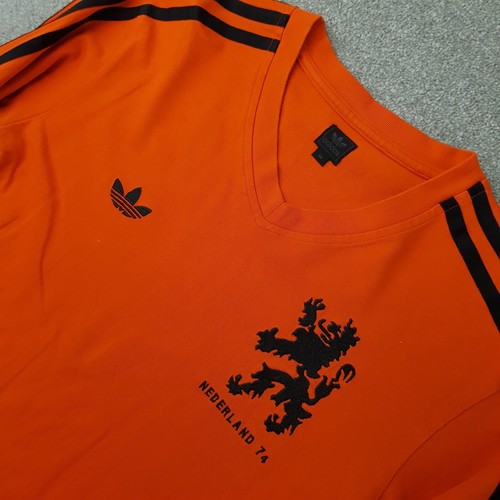 Adidas Netherlands Football Shirt XS Orange 1974 Holland Originals Firebird 2006 - Picture 2 of 11