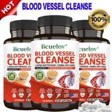 Blood Vessel Cleanse Nattokinase - Blood  Circulatory Health capsules