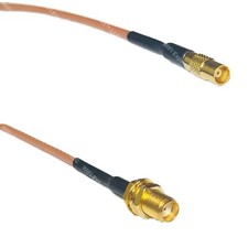 RG316 MCX FEMALE to SMA FEMALE RF Cable Rapid-SHIP LOT