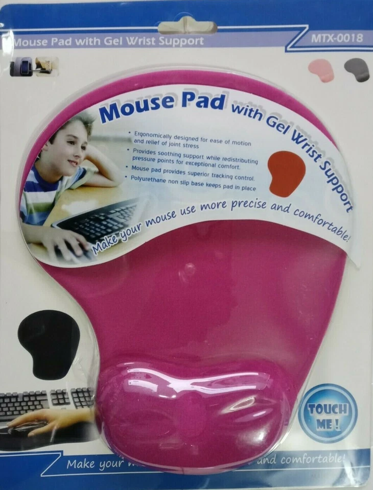 Ergonomic Mouse Pad with Wrist Support, Gaming Mouse Mat with Gel Wrist Rest, Ea - Image 4 of 4