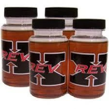 REV X OIL TREATMENT ADDITIVE -- 4 BOTTLES