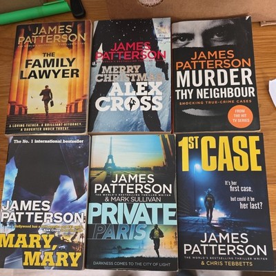 James Patterson Book Bundle - The Family Lawyer - Mary Mary - 1st Case - Private