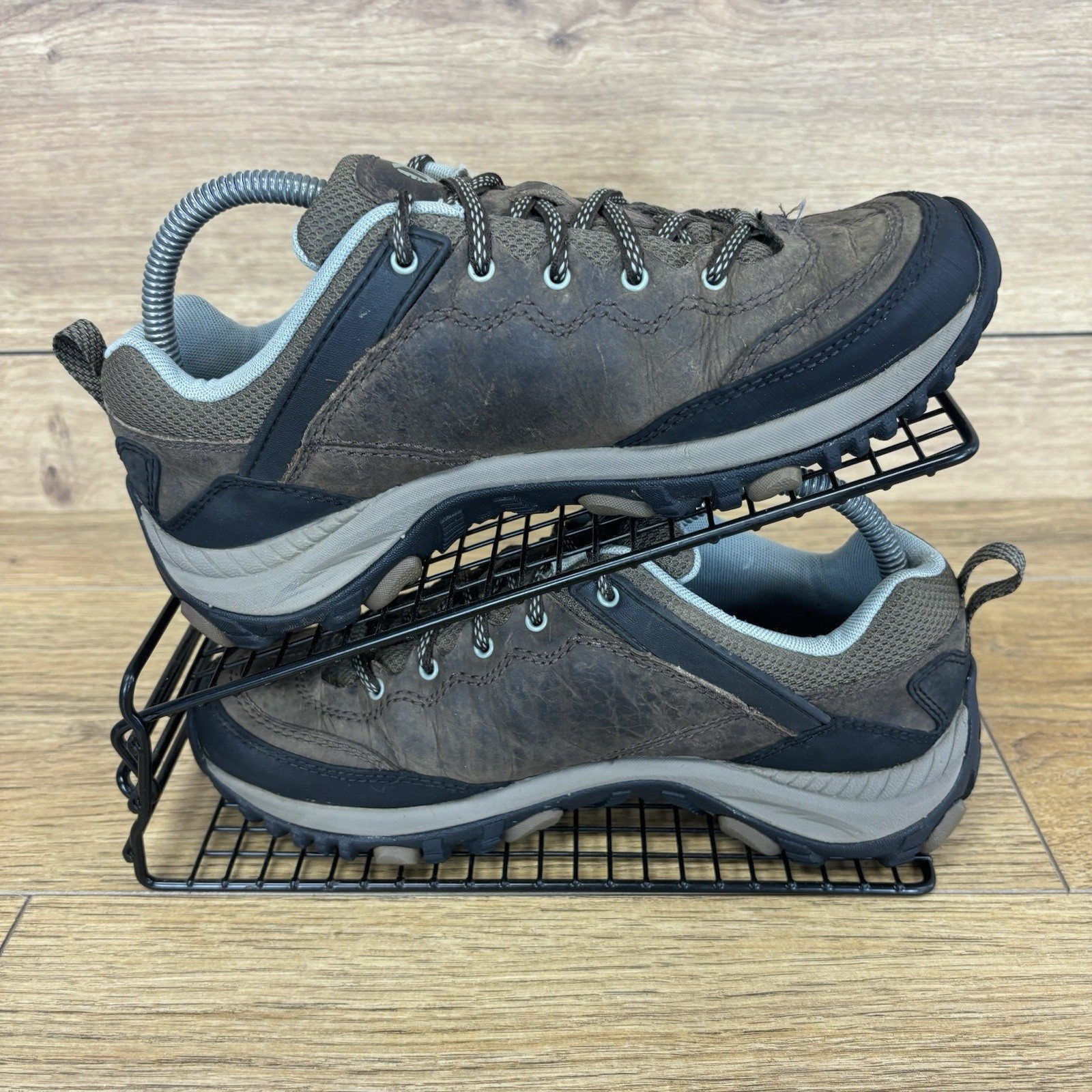 Merrell scarpe da passeggio donna taglia UK 5 escursionismo outdoor trail scarpe da ginnastica marroni