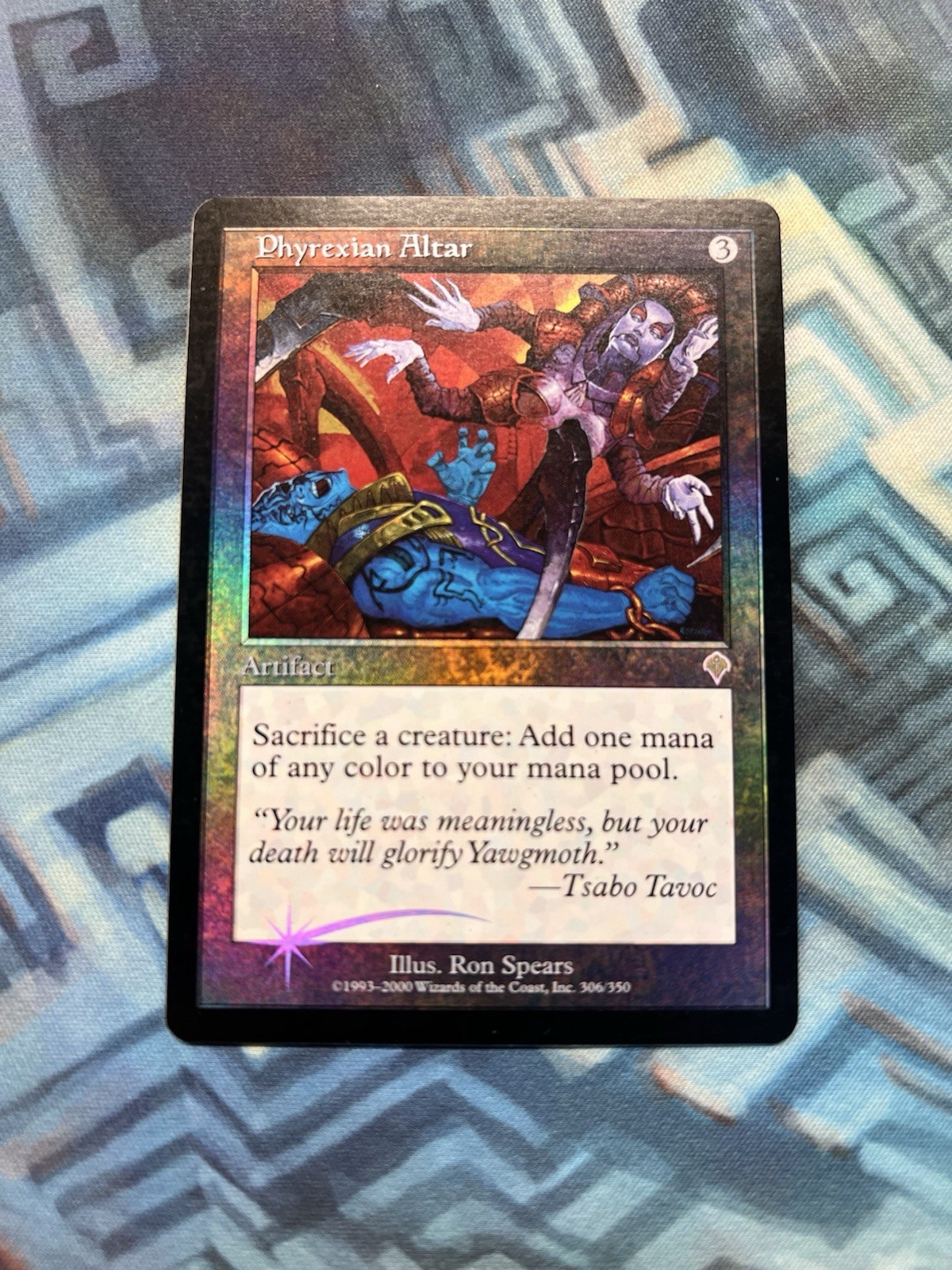 MTG Foil Phyrexian Altar EX/LP Invasion