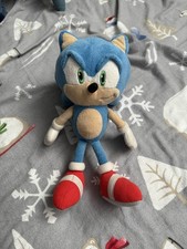 Sanei Sonic the Hedgehog Plush from 2012. Good Condition, No tag, Rare