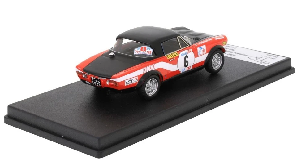 TROFEU, FIAT 124 Abarth #6 Rallye du Portugal 1973 R.PINTO / A.BERNACCHINI – ... - Photo 2/3