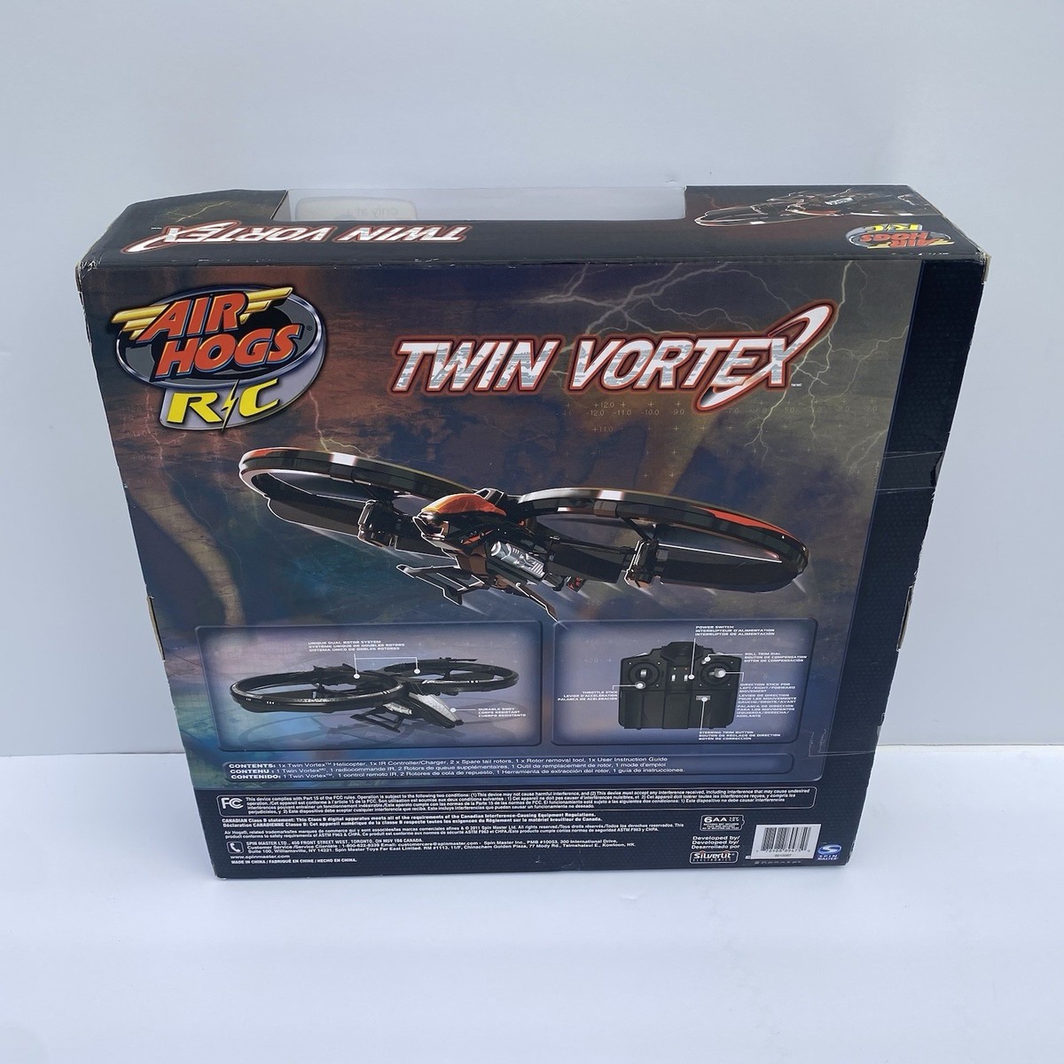 Air Hogs Twin Vortex R/C Electric Fun-Scale Toy Grade Helicopter