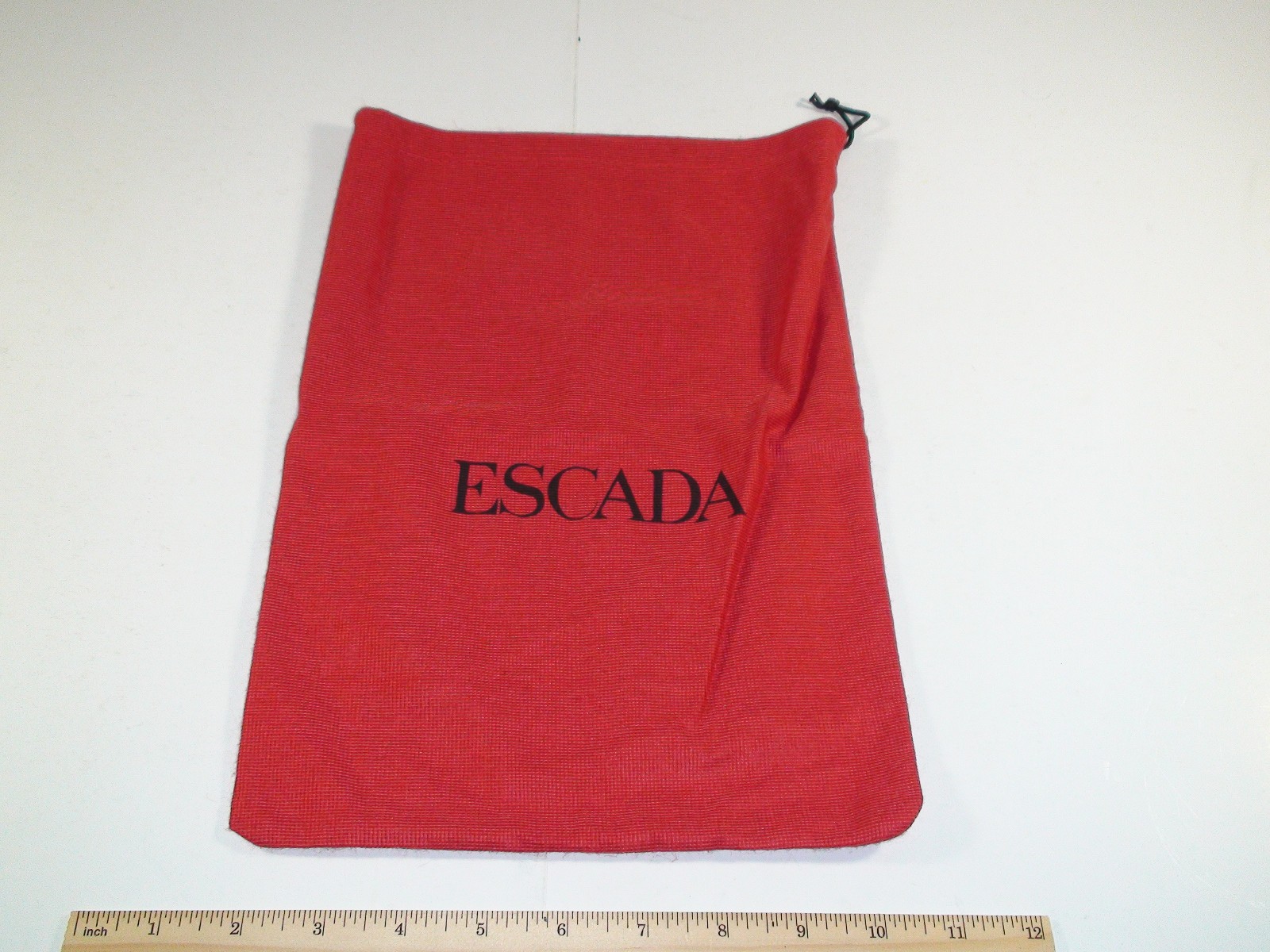 Authentic Escada Dust Bag - Red - Drawstring Clos… - image 1