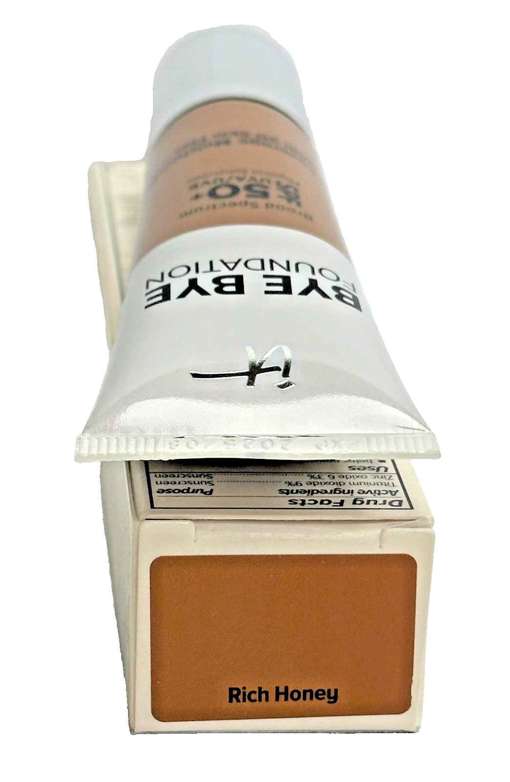 IT BYE BYE FOUNDATION SPF 50+ FULL COVERAGE MOIST 1 oz Rich Honey 3D SKIN FLEX