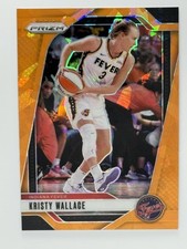 Kristy Wallace 2024 Panini Prizm WNBA Orange Ice #133