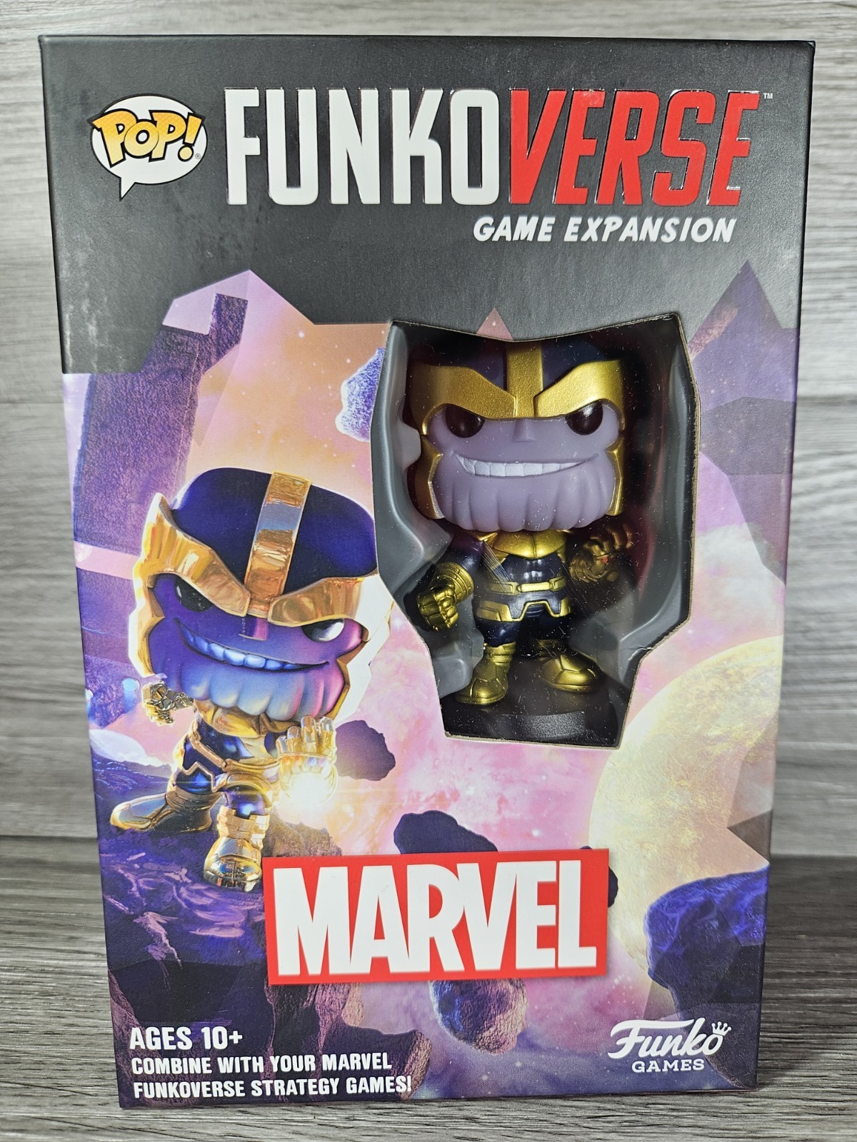 Funkoverse Game Expansion Marvel Thanos 101 Limited Edition New