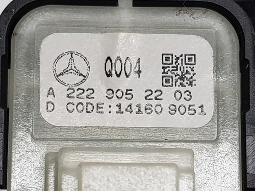 A2229052203 mando elevalunas trasero para MERCEDES-BENZ CLASE C BM 205 BERLINA - Imagen 2 de 8