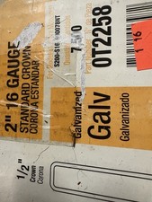 PASLODE 1/2" CROWN GALVANIZED STAPLE OT2258 16 GAUGE 2" INCH (SET OF 1000)